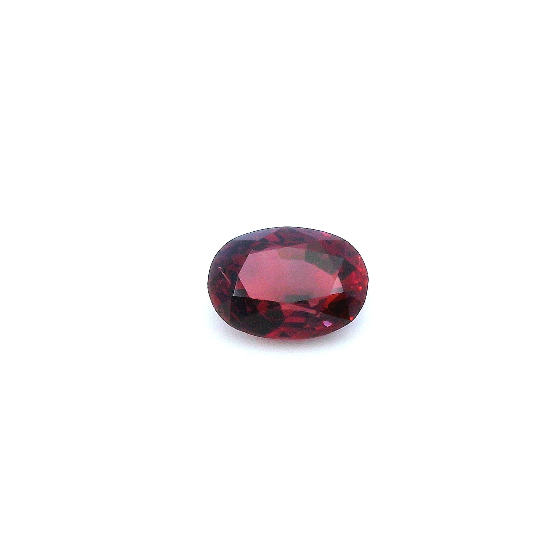 1.65 ct Oval ruby