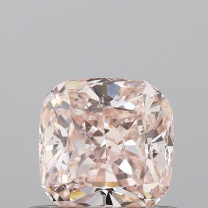 0.53 CT Fancy Light Pink CUSHION BRILLIANT