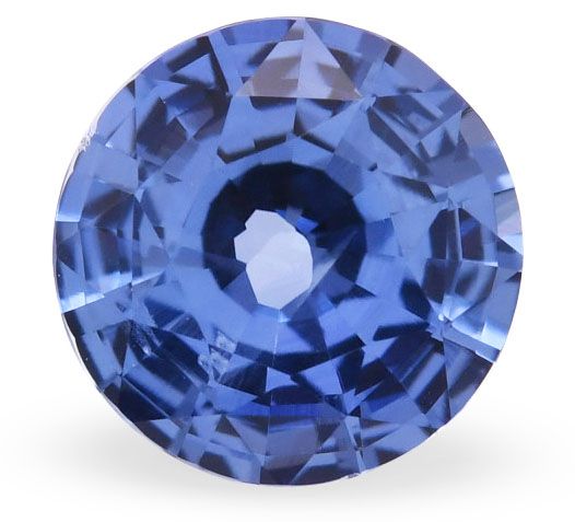 SAPPHIRE FACETED 2.02ct BLUE Blue EC SRILANKA HEATED