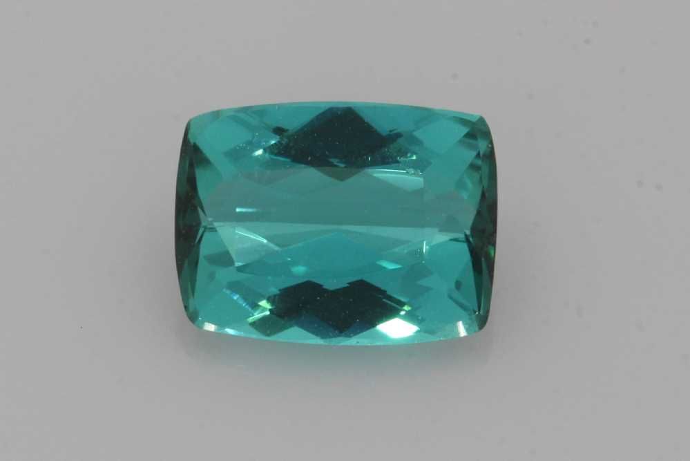Turmalin 1,49 ct, morski, szlif cushion