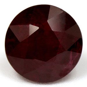RUBY FACETED 1.34ct RED Deep Red SI REST_OF_AFRICA HEATED