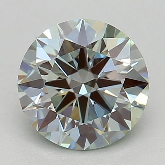 0.64 CT Fancy Green ROUND