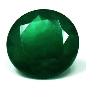 Szmaragd 3,69 ct, zielony, szlif okrągły