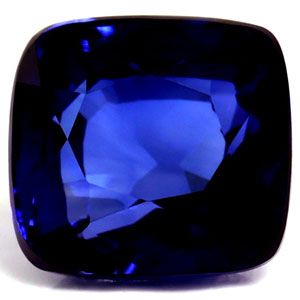 Szafir 1,02 ct, niebieski, szlif cushion