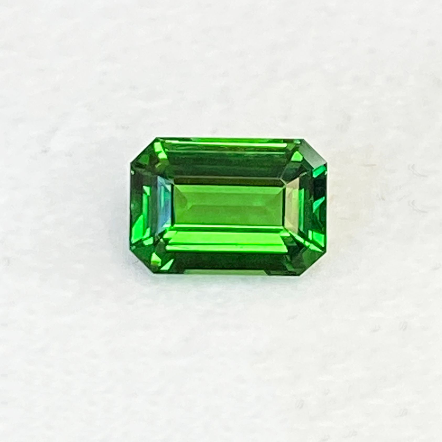 GARNET FACETED 1.58ct GREEN Green EC TANZANIA NONE