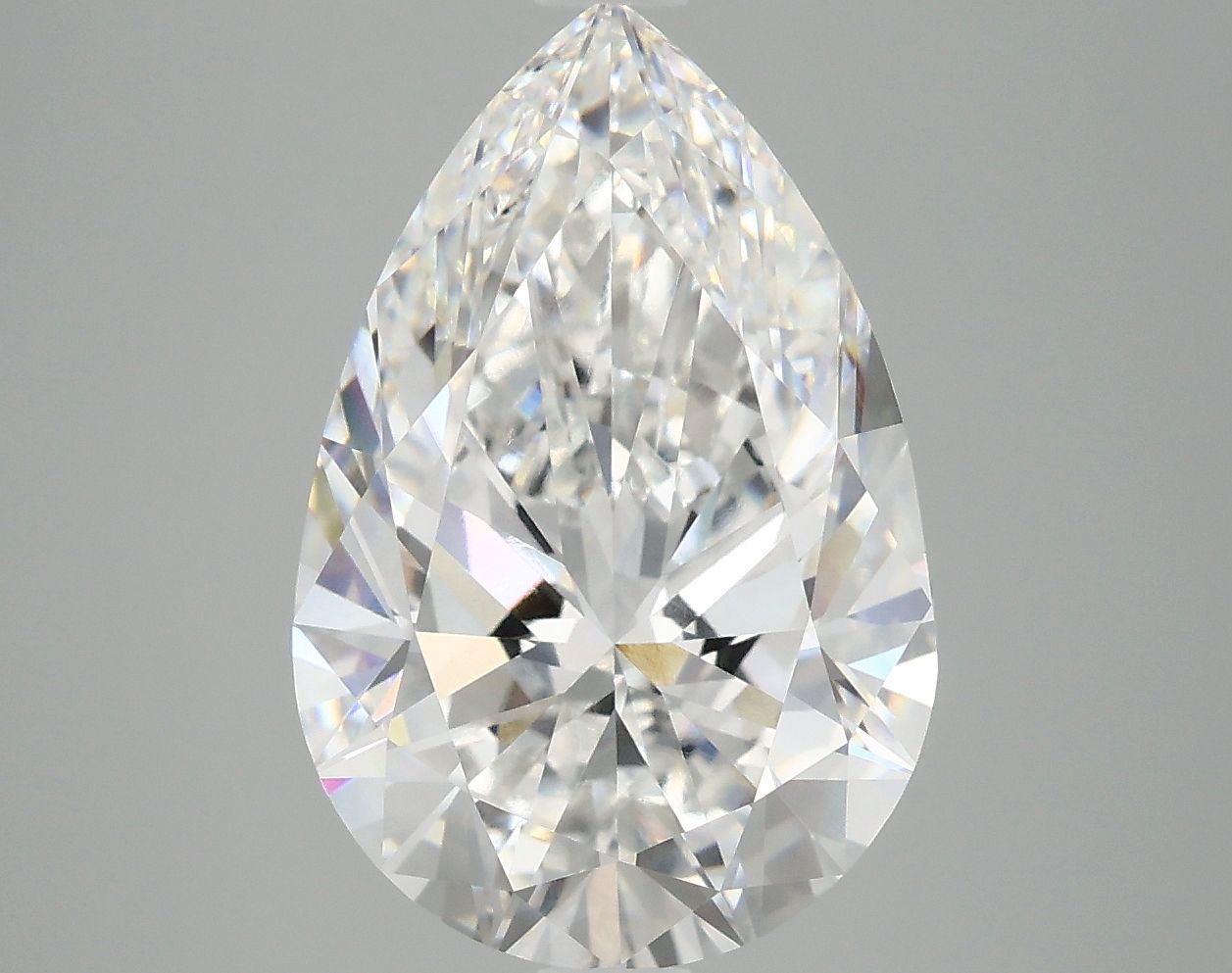 PEAR 4.92ct D VVS2 – EX EX NON