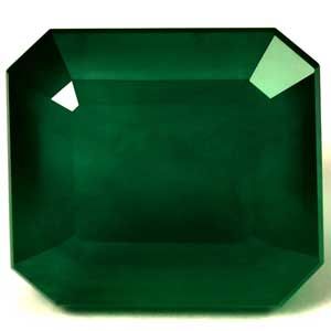 Szmaragd 9,81 ct, zielony, szlif szmaragdowy
