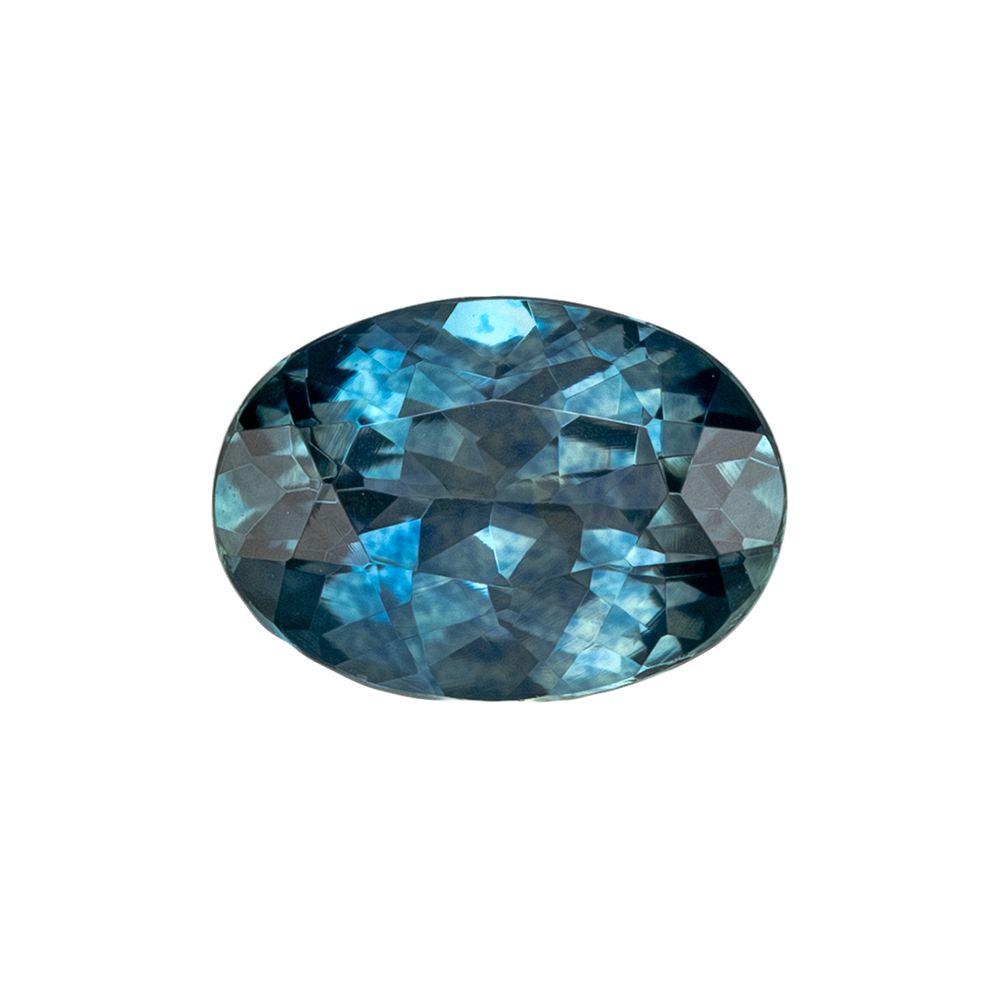 SAPPHIRE FACETED 0.92ct TEAL SI UNITEDSTATES HEATED