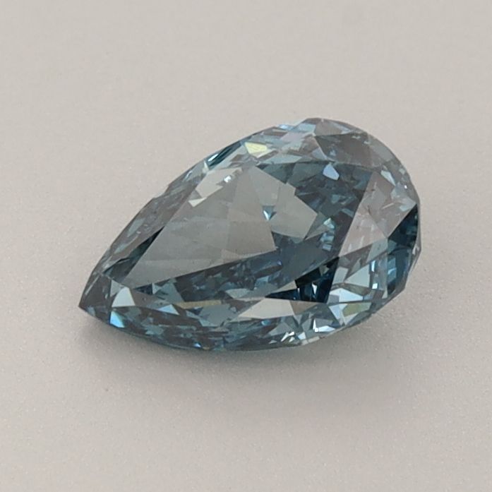 0.72 CT Fancy Deep Blue PEAR