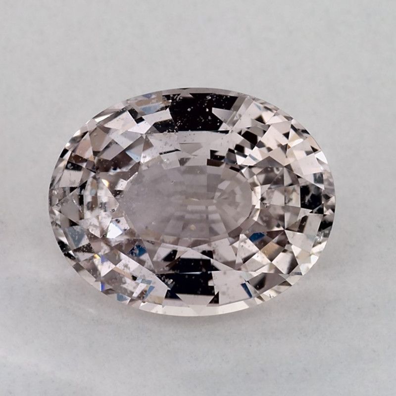 Szafir 3,11 ct, żółty, szlif owalny