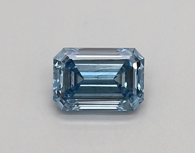 0.4 CT Fancy Vivid Blue EMERALD