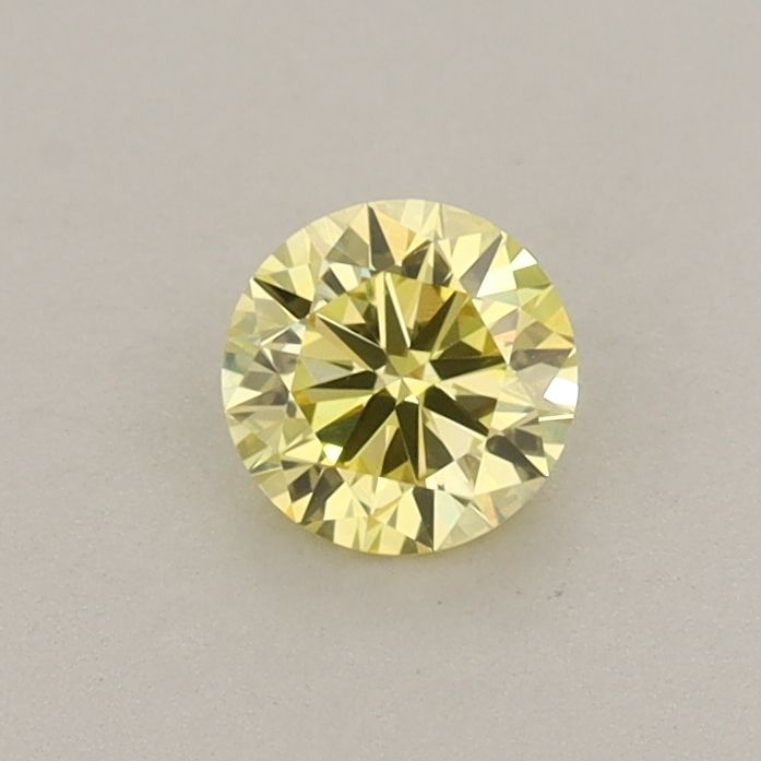 0.36 CT Fancy Intense Yellow ROUND