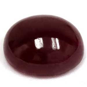 RUBY CABOCHON 2.57ct RED Deep Red SI REST_OF_AFRICA HEATED