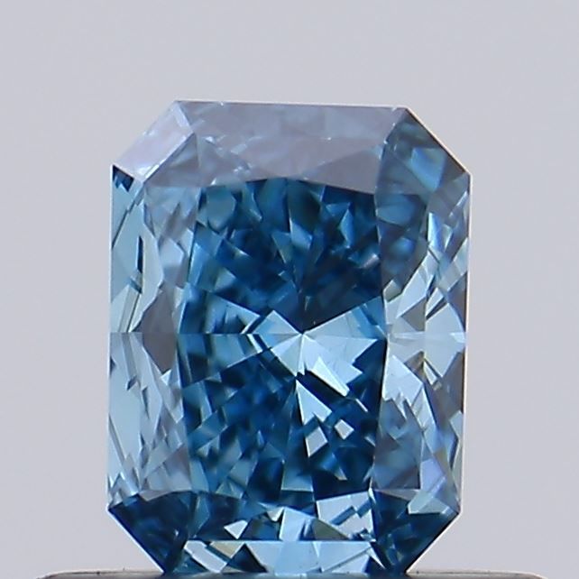 0.46 CT Fancy Vivid Blue RADIANT