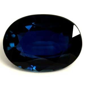 SAPPHIRE FACETED 0.96ct BLUE Intense Blue EC MADAGASCAR NONE