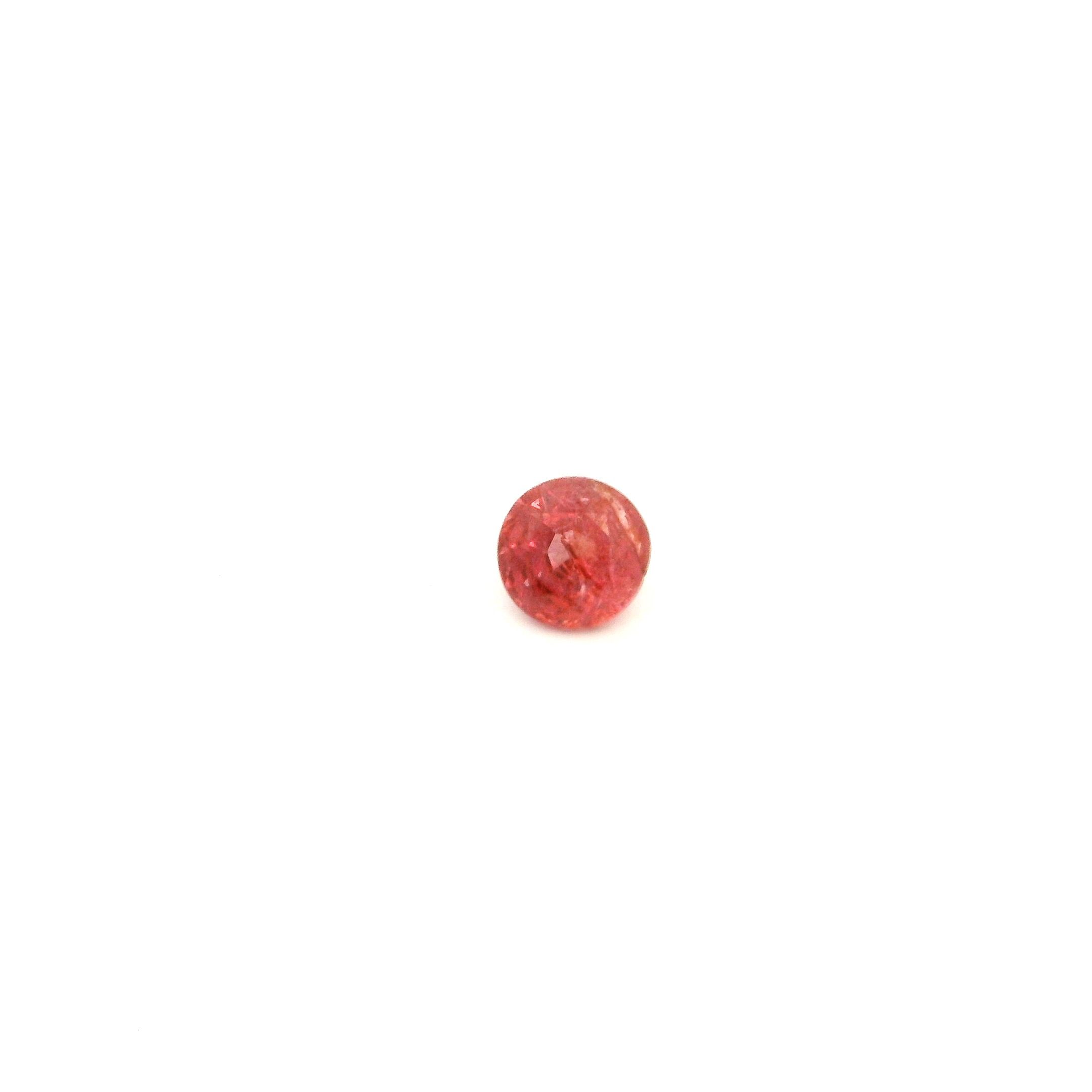 RUBY FACETED 0.37ct RED Medium Intense SI MOZAMBIQUE NONE