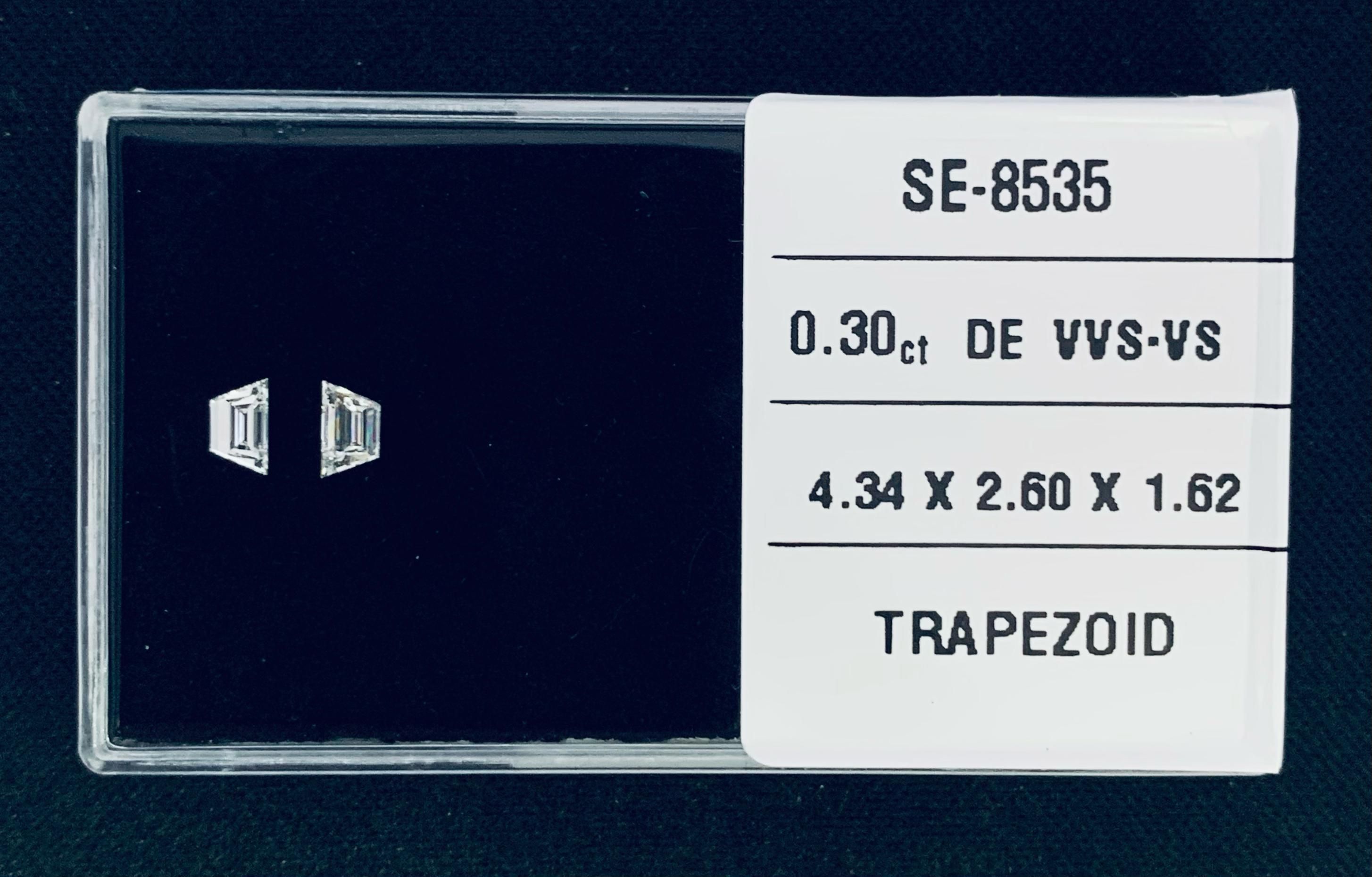 Prírodný diamant trapezoid,...