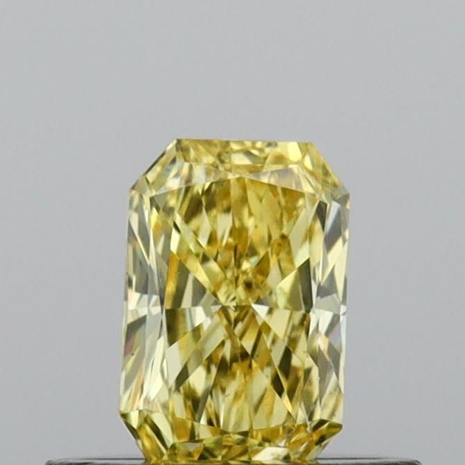 0.38 CT Fancy Vivid Yellow RADIANT