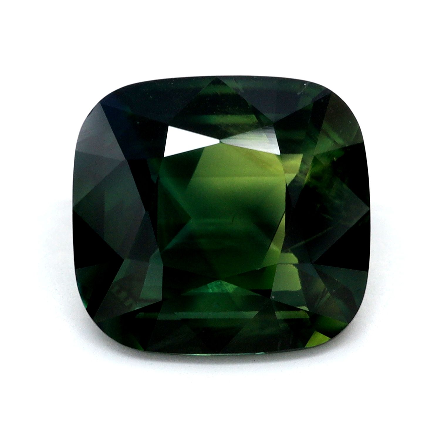 Szafir 4,23 ct, wielobarwny, szlif cushion