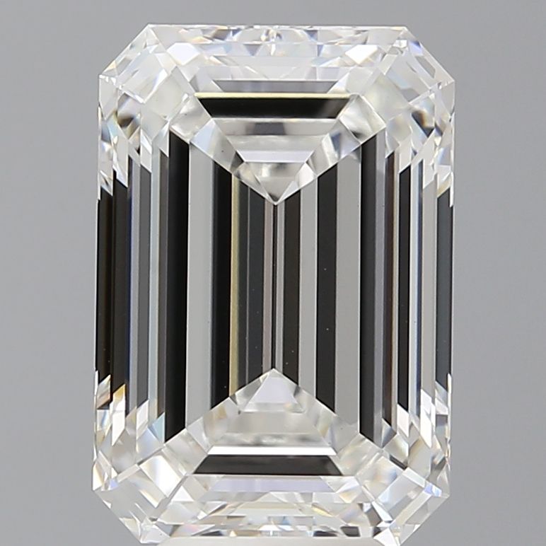 6.59 ct. emerald Lab Grown Diamond front image