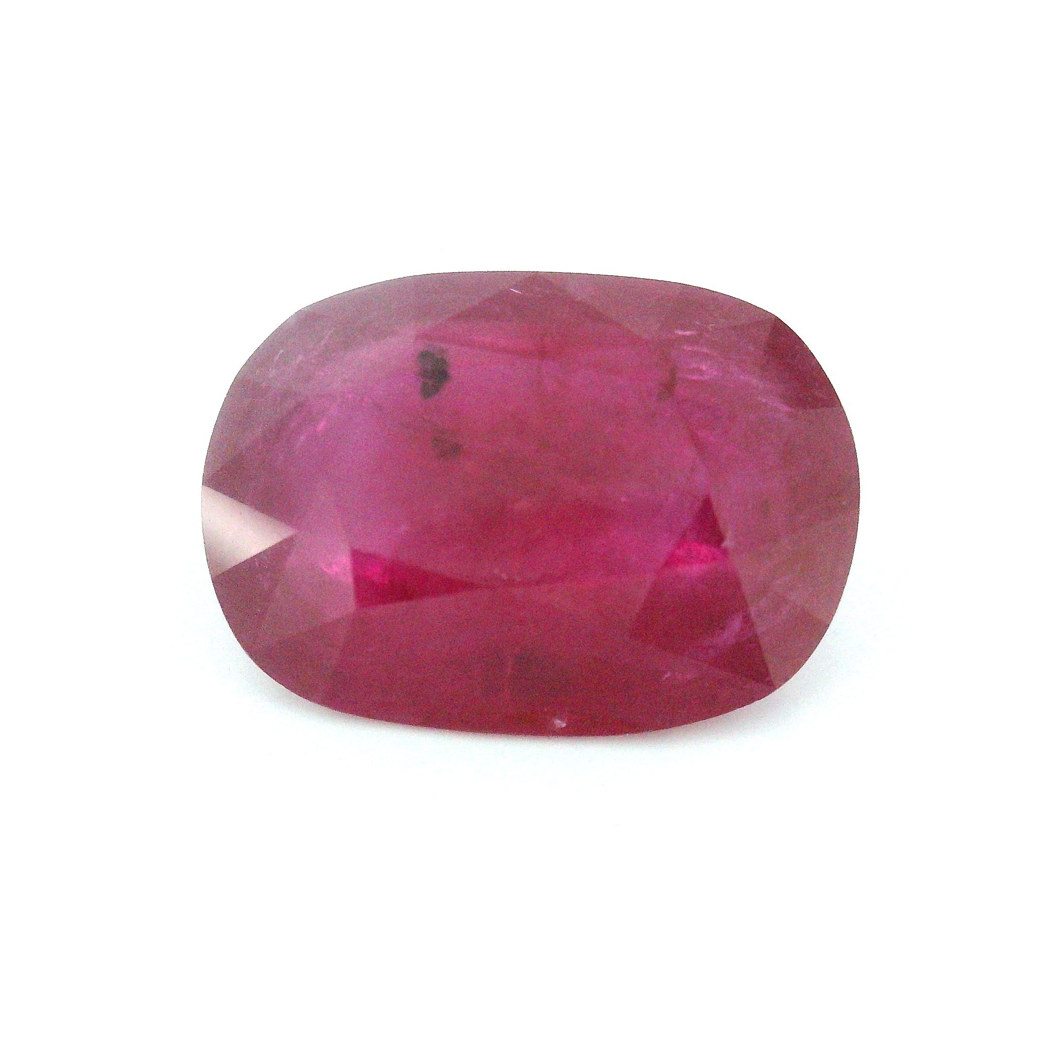Rubin 10,18 ct, czerwony, szlif owalny
