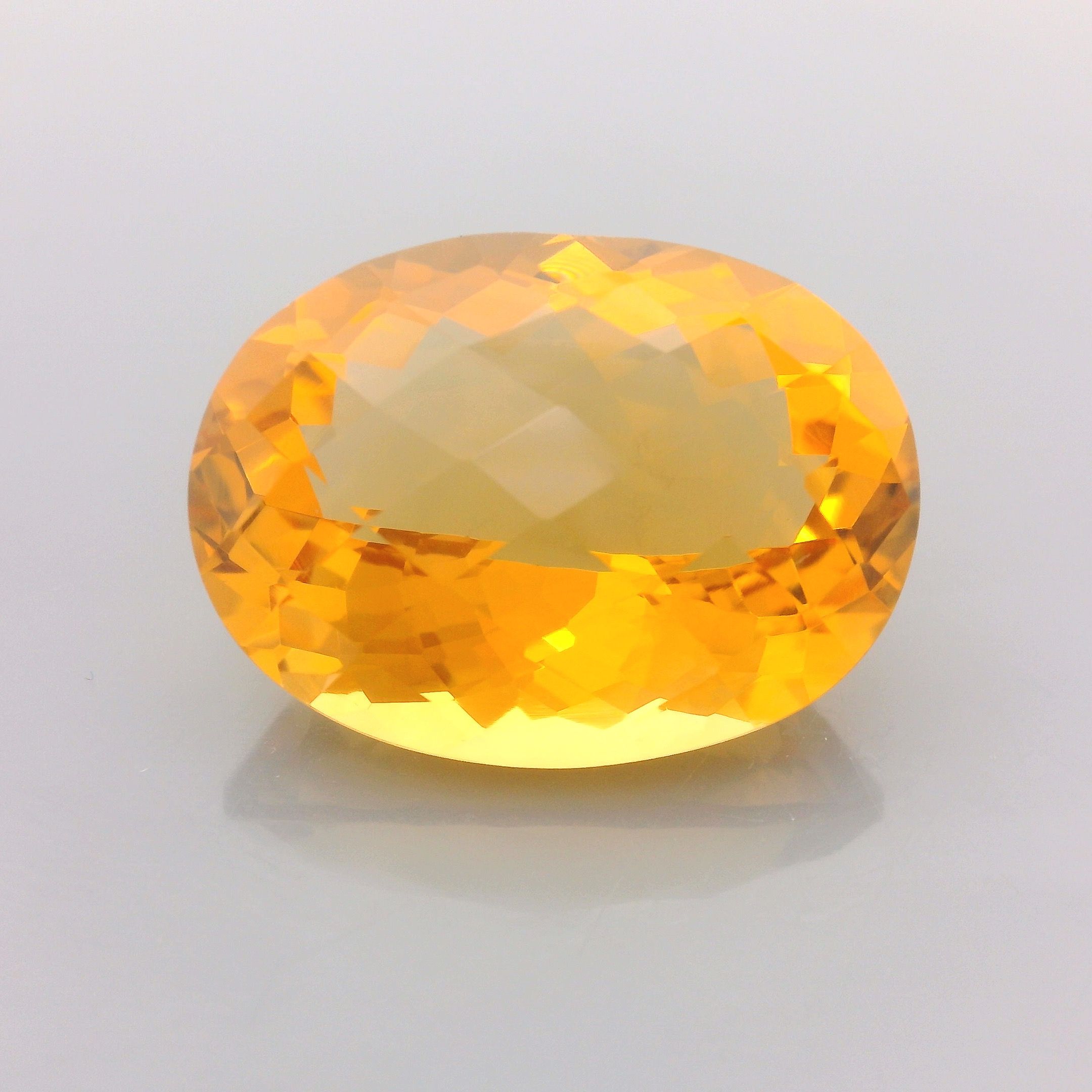 17.44 ct Oval citrine
