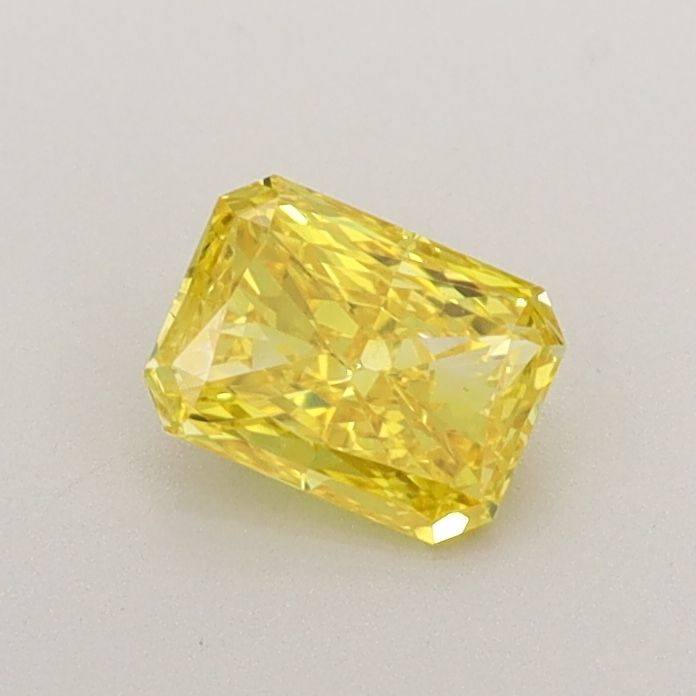 0.49 CT Fancy Vivid Yellow RADIANT