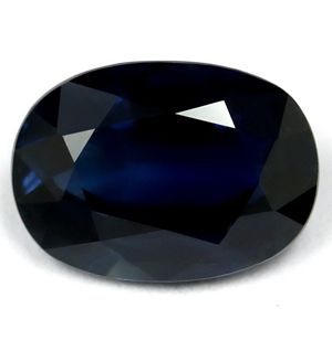 Szafir 1,65 ct, niebieski, szlif cushion
