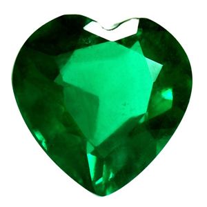 Szmaragd 1,14 ct, zielony, szlif serce