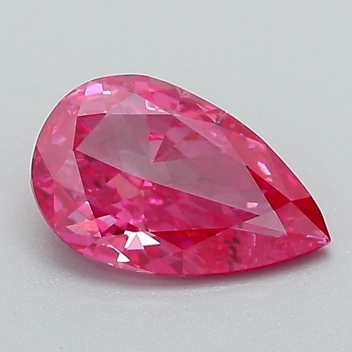 0.88 CT Fancy Vivid Pink PEAR