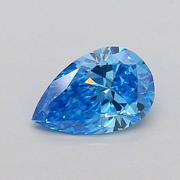 0.5 CT Fancy Intense Blue PEAR