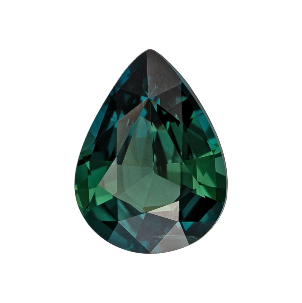 SAPPHIRE FACETED 1.62ct GREEN SI MADAGASCAR NONE