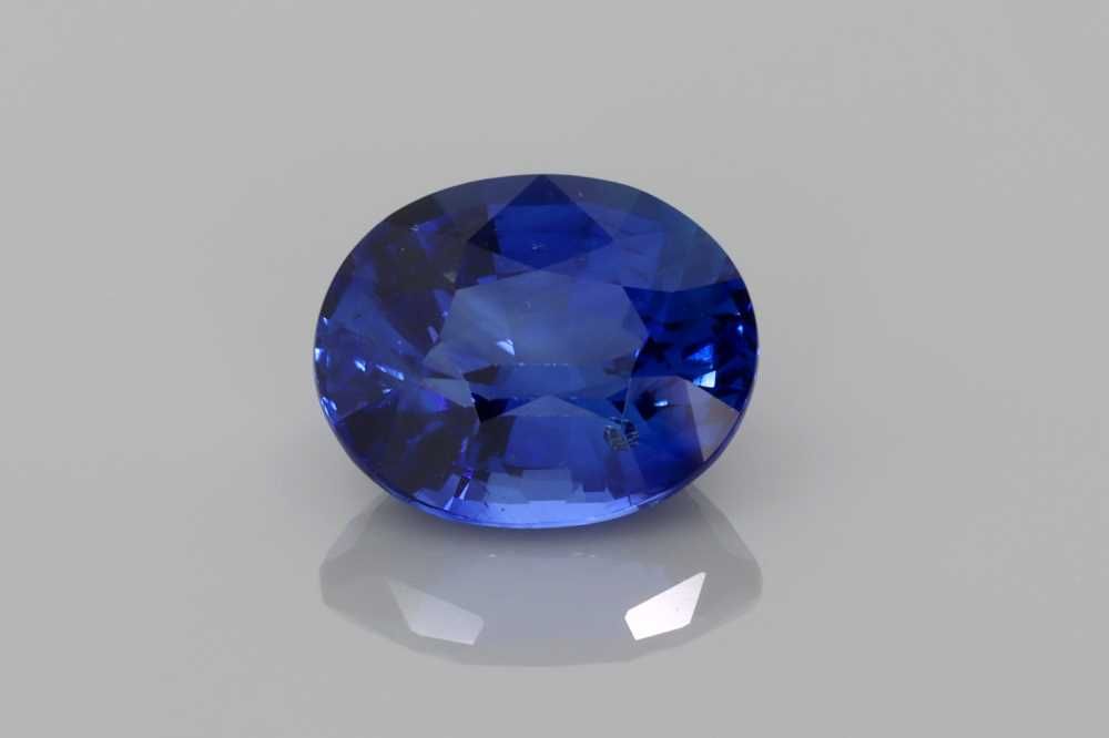 SAPPHIRE FACETED 2.64ct BLUE Vivid BLUE SI MADAGASCAR HEATED