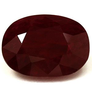 RUBY FACETED 1.76ct RED Pigeon Blood Red SI REST_OF_AFRICA HEATED