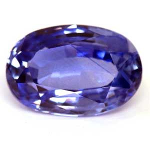 Szafir 1,14 ct, niebieski, szlif owalny