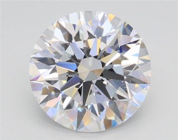 Diamant Rond 3.08 ct - Couleur D - Pureté VS1