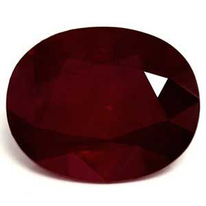 RUBY FACETED 2.64ct RED Purplish Red SI REST_OF_AFRICA HEATED