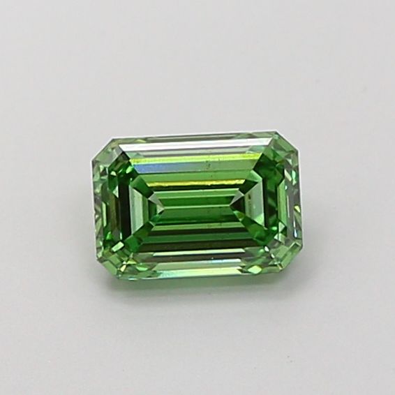 0.9 CT Fancy Vivid Green EMERALD