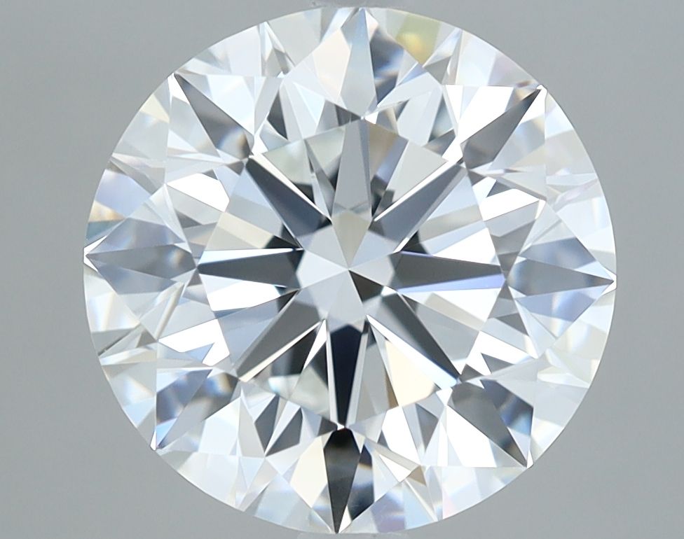 ROUND 3.53 Ct  F VVS1 EX EX NON