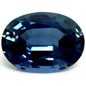 Szafir 1,49 ct, niebieski, szlif owalny