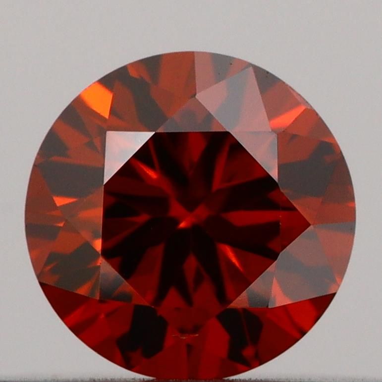 0.29 CT Fancy Deep Orange ROUND