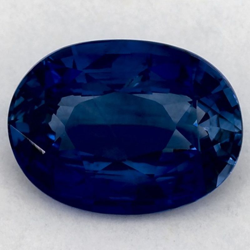 SAPPHIRE FACETED 3.02ct BLUE Blue EC SRILANKA HEATED