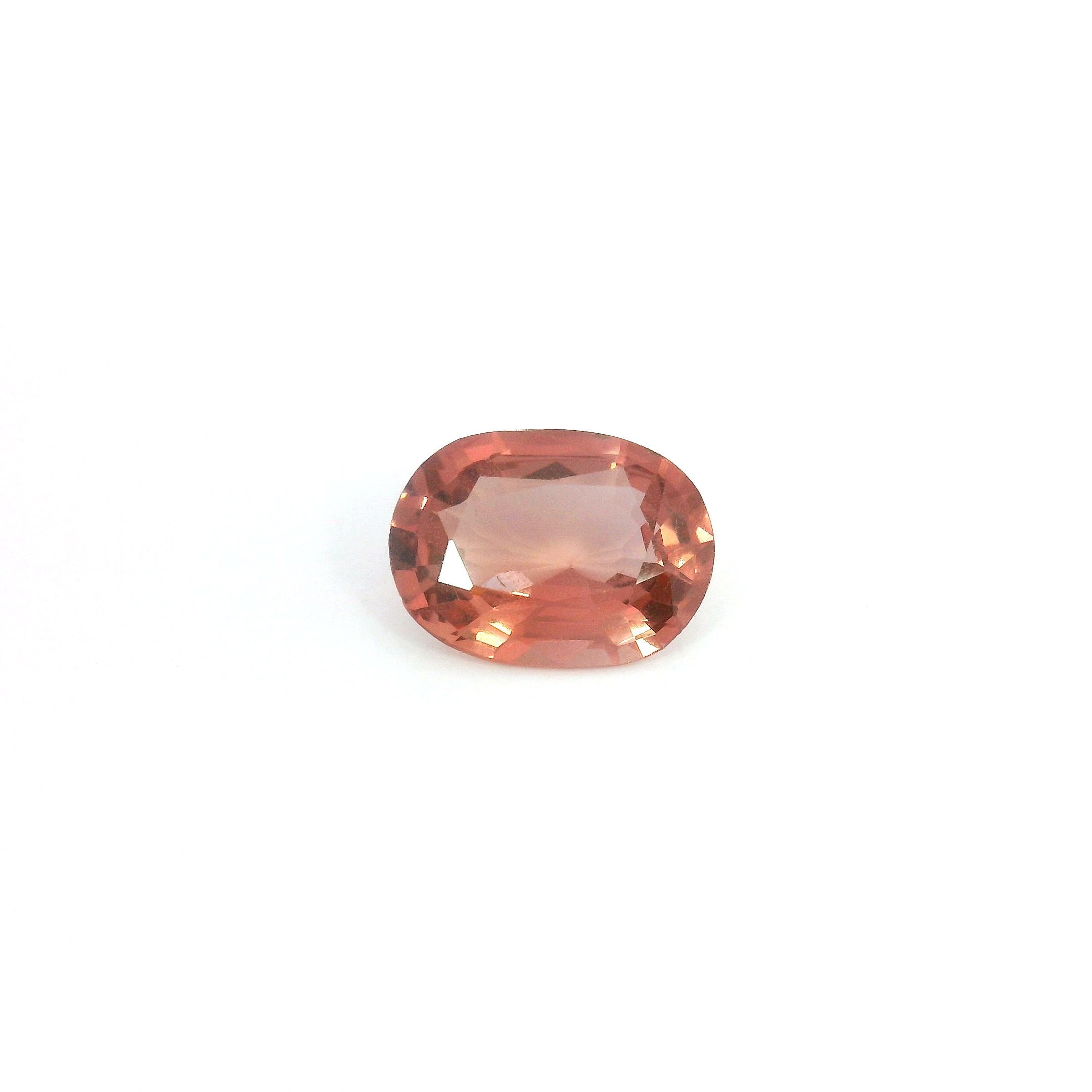 Spinel 1,04 ct, różowy, szlif owalny