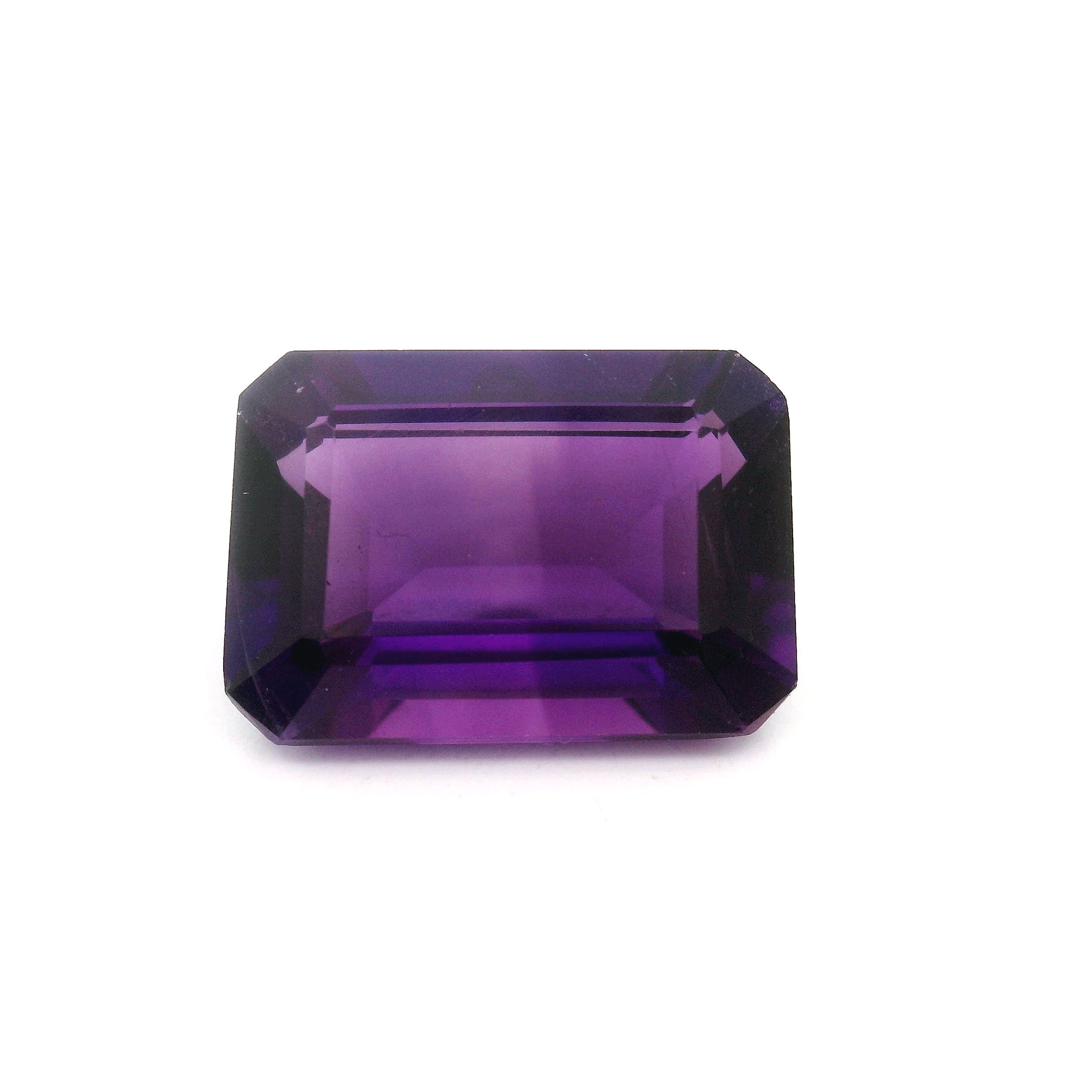 Ametyst 5,13 ct, purpurowy, szlif ośmiokątny