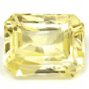 SAPPHIRE FACETED 0.93ct YELLOW Medium Yellow EC MADAGASCAR NONE