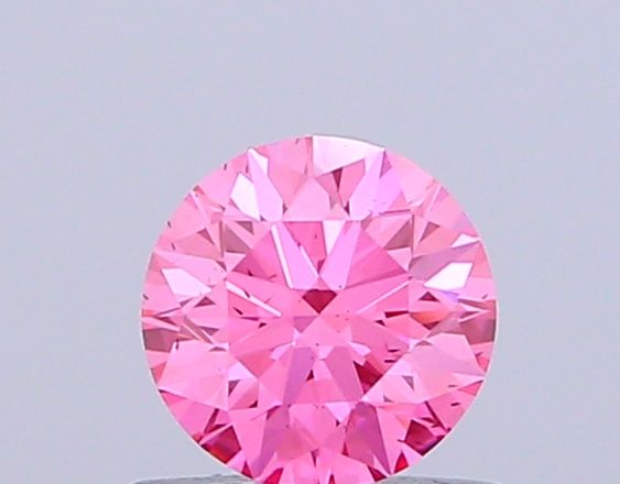 0.52 CT Fancy Vivid Pink ROUND