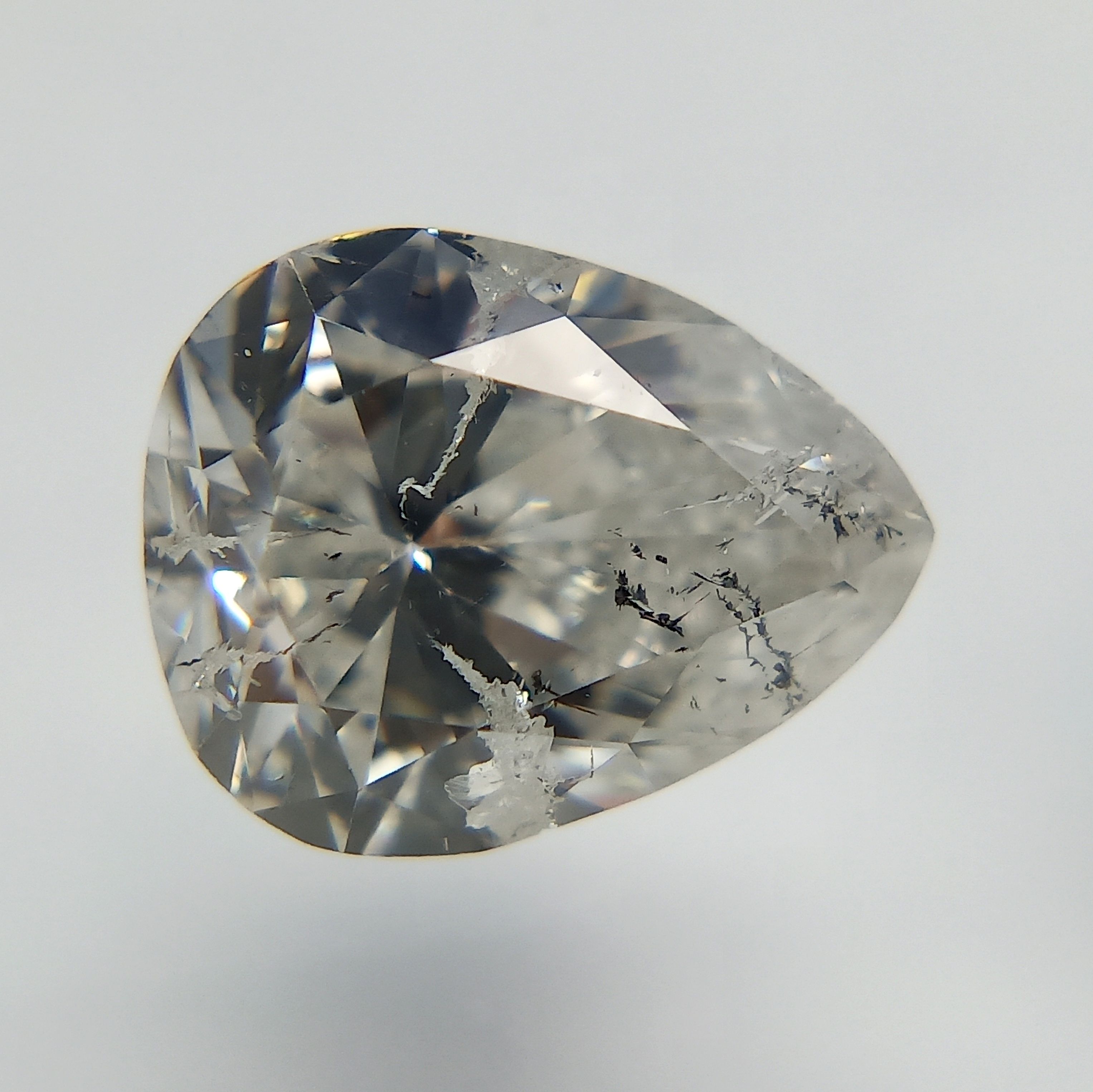 Prírodný diamant hruška,...