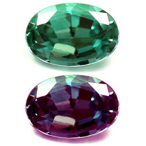 ALEXANDRITE FACETED 0.34ct GREEN Blue Green to Intense Purple EC BRAZIL NONE