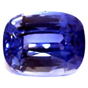 Szafir 2,16 ct, niebieski, szlif cushion