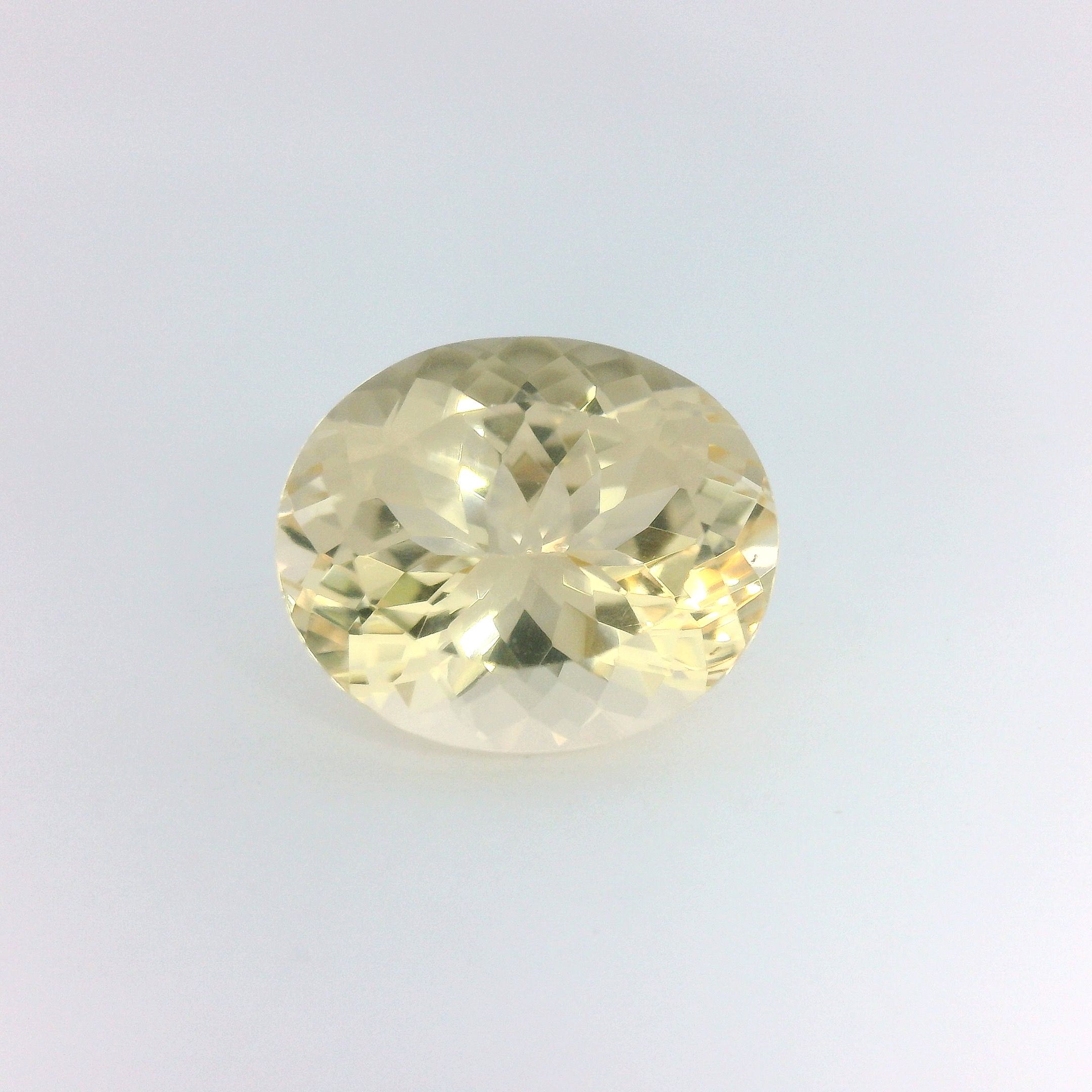Heliodor 5,34 ct, brązowy, szlif owalny